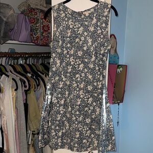 GAP Blue and White Floral Mini Dress